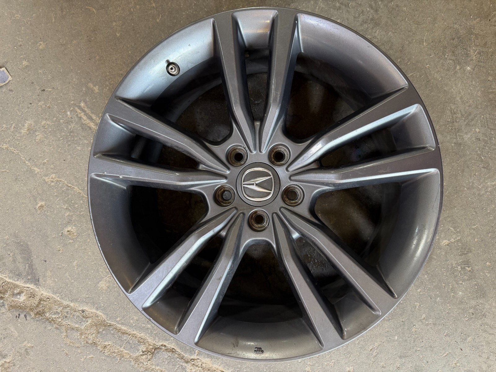 2018-2020 ACURA TLX 19" OEM WHEEL BLACK RIM