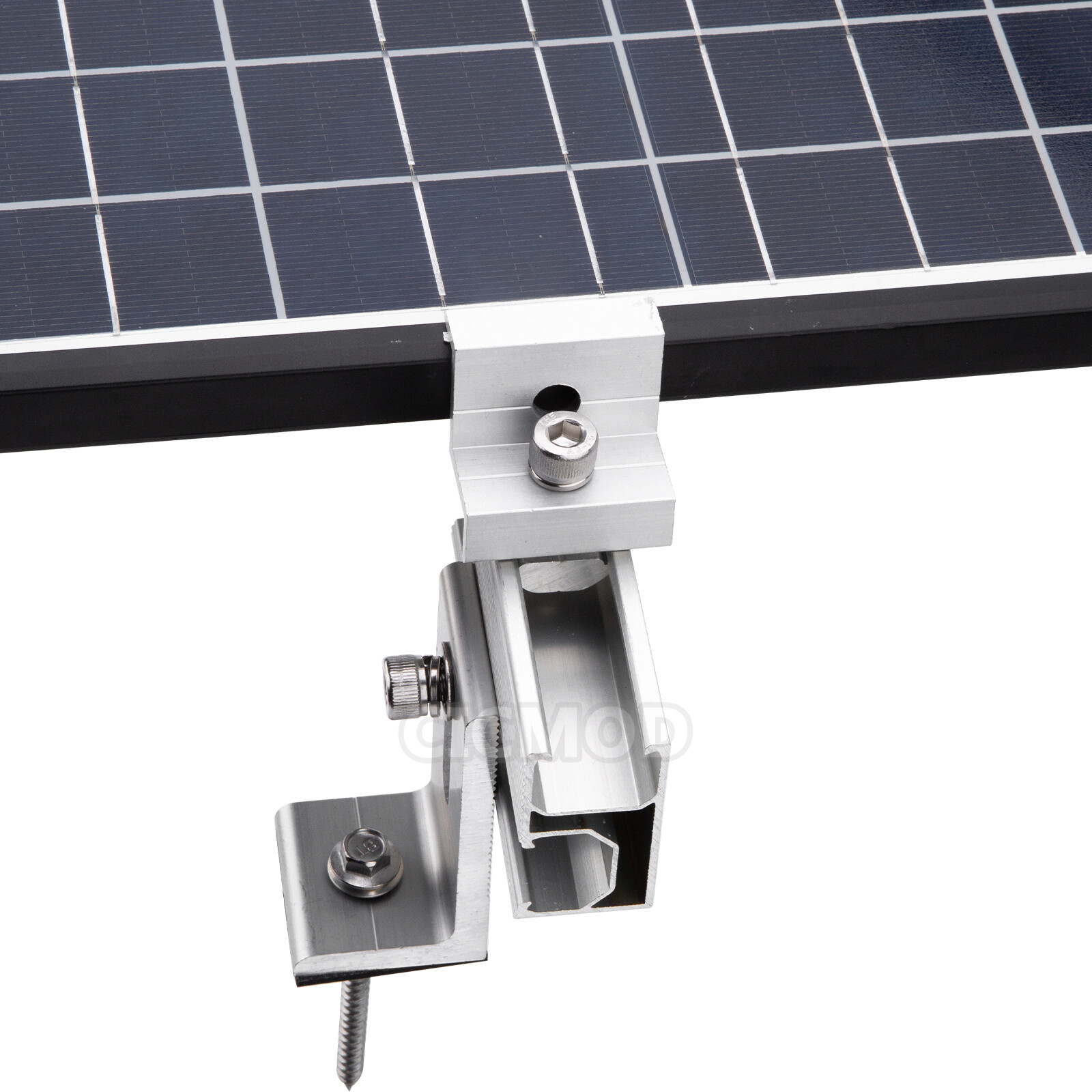 Roof Adjustable Solar Panel Mounting Brackets Kit System for 1-4PCS Solar Panels