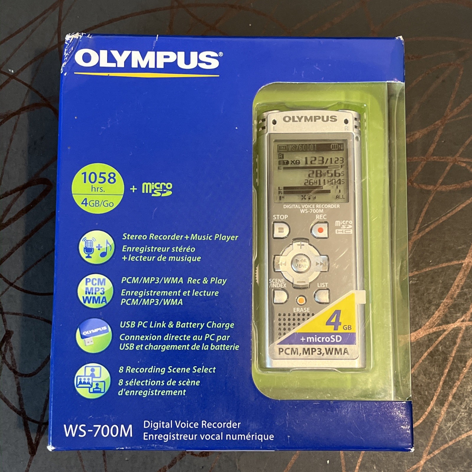 Olympus WS-700M Digital Recorder NEW SEALED