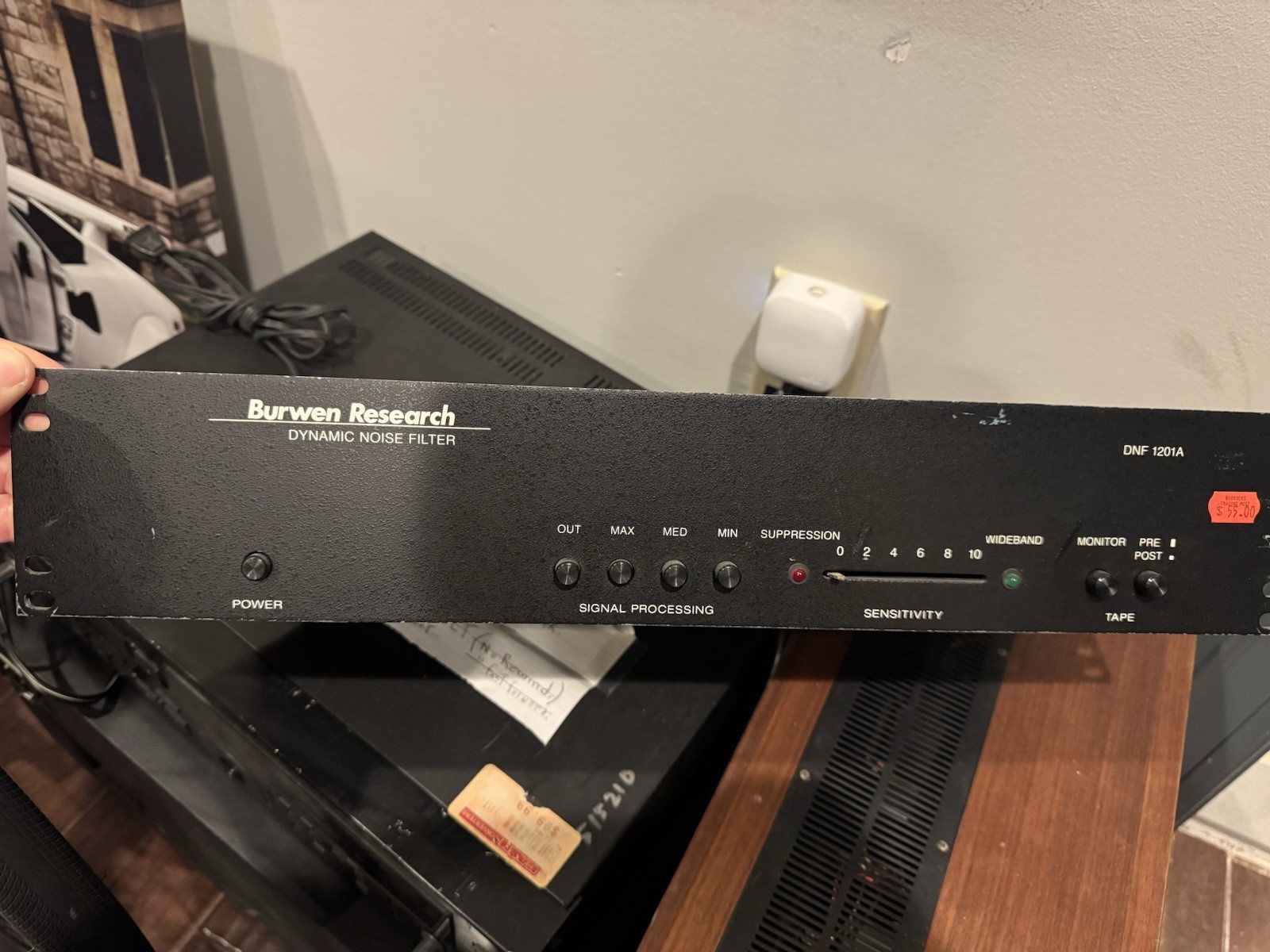 Dynamic noise filter model DNF 1201A Burwen research