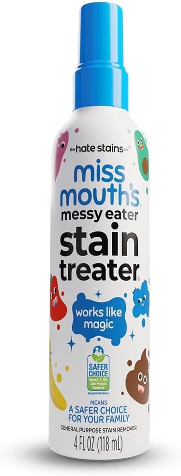Miss Mouth's Messy Eater Stain Treater Spray - 4oz Stain Remover, Newborn & Baby