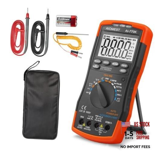 Automotive Multimeter Engine Analyzer,  Digital DMM Meter AI Automotive DMM