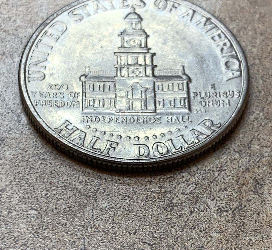 1976-D Kennedy Bicentennial Half Dollar Circulated