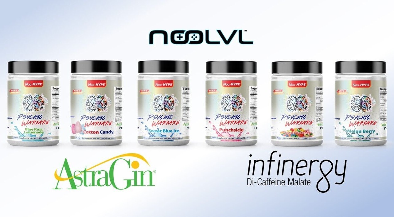 Noo-HYPE NEW & IMPROVED Psychic Warfare, Premium Stim Based Pre-Workout formula