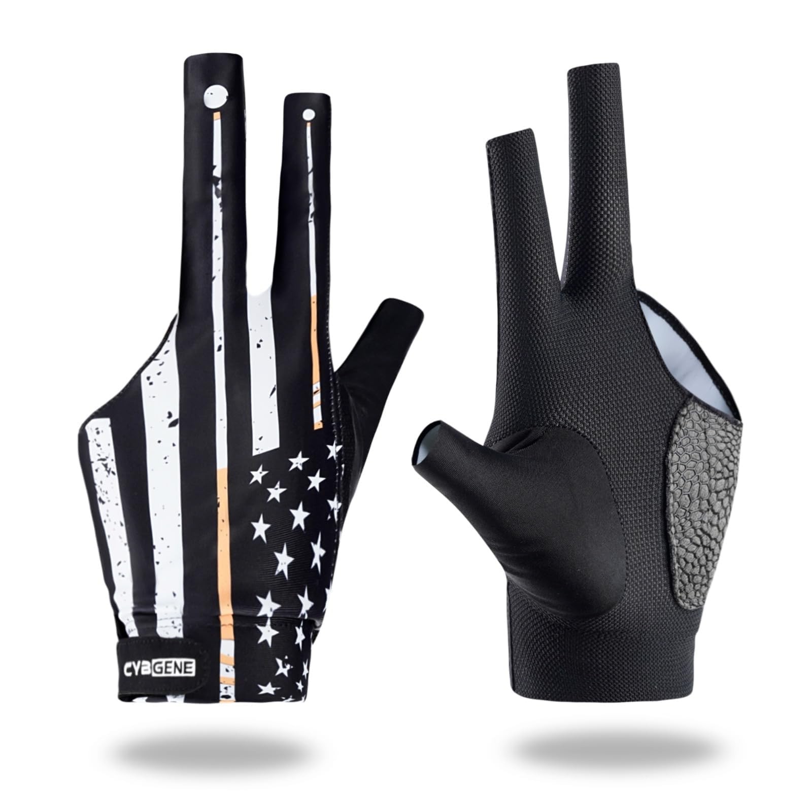 3Finger Pool Gloves for Left Hand  QuickDry, Breathable Snooker Shooter Sizes