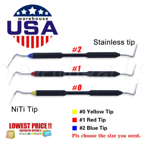 Dental Sybronendo Endo Buchanan Hand Plugger NiTi Tip Fill Obturation Optional-3
