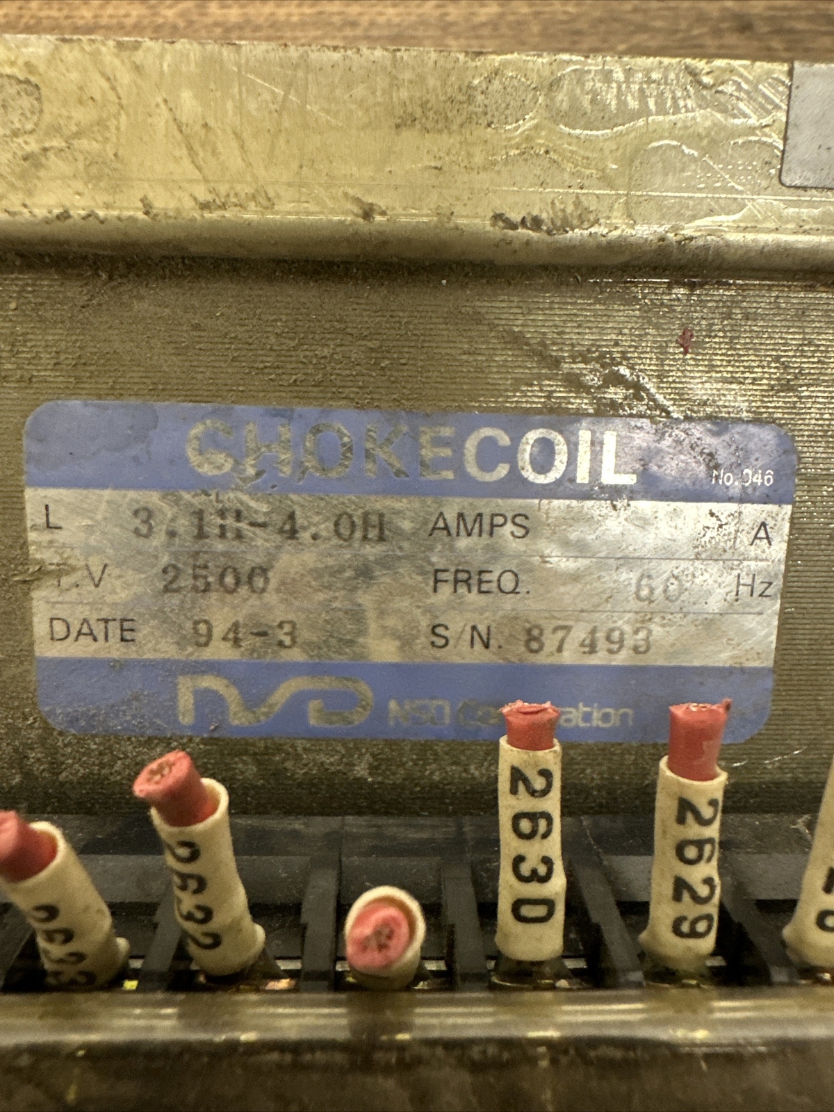 NSD Corporation,3.1H-4.0 H,Transformer Chokecoil