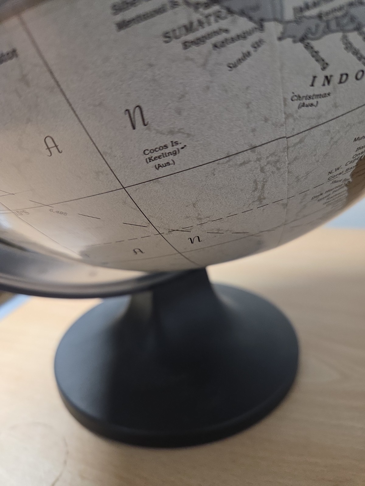 Replogle 12" Tabletop World Globe Rotating Raised Relief w/ Base