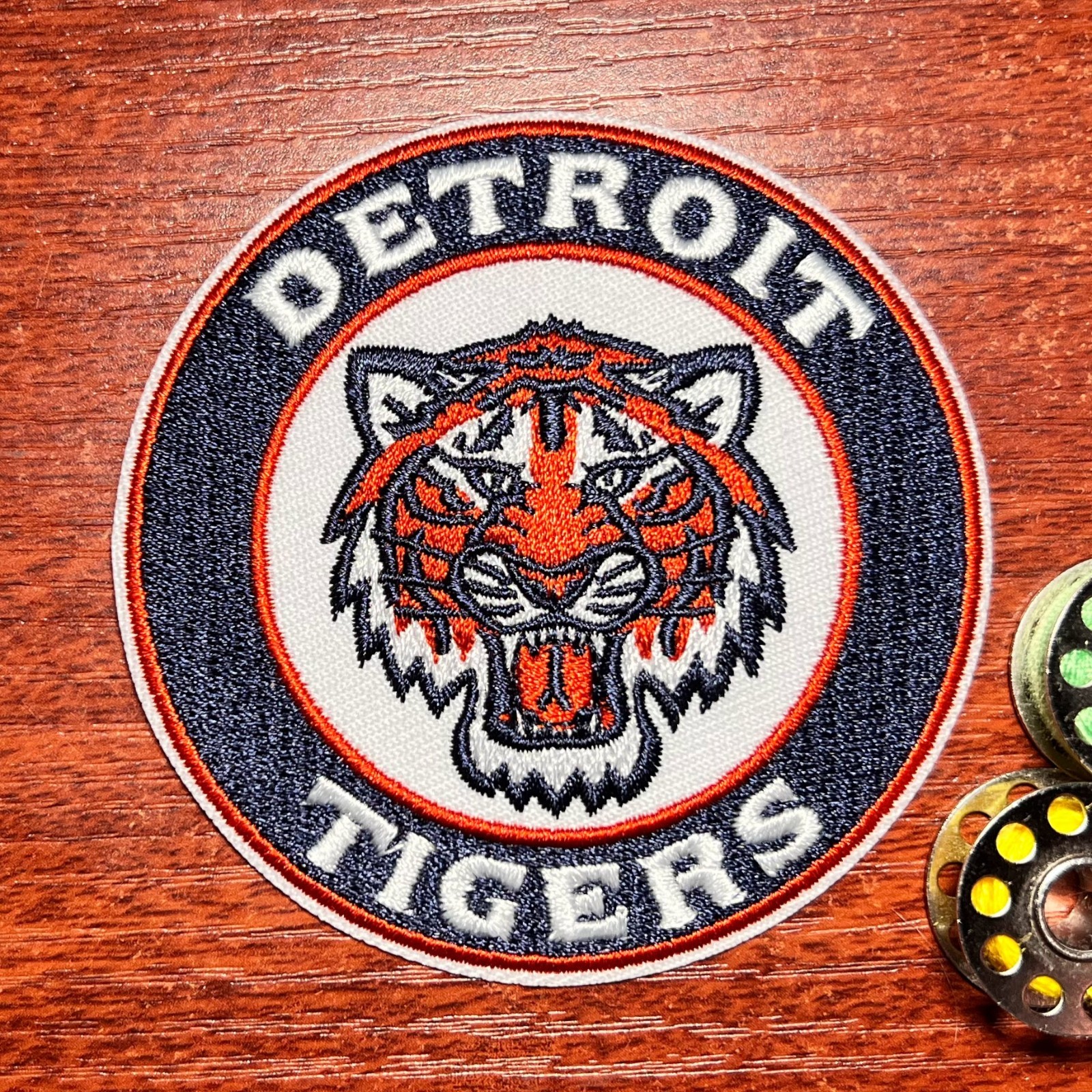 Detroit Tigers Patch MLB Baseball Sports Embroidered Iron On Patch 3"
