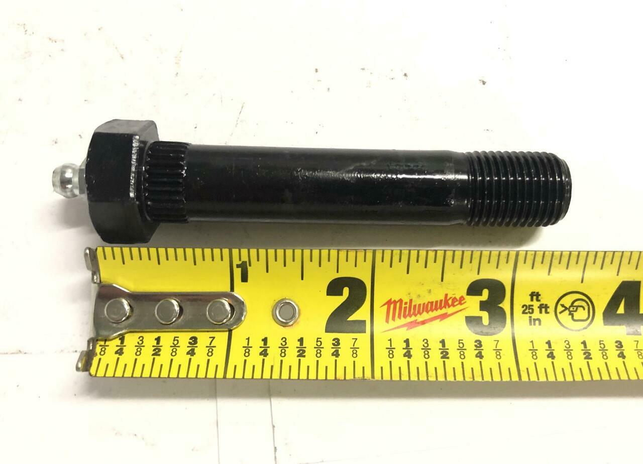 2) 3500# Trailer Axle Spring Shackle Grease Type Eye "wet" Bolt 9/16 x 3”