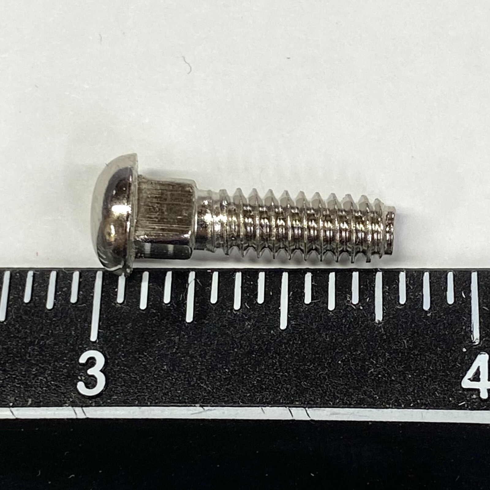 12 Piano Capstan Screws, 13/16", Smooth Head, Square Shoulder #10-24 thread