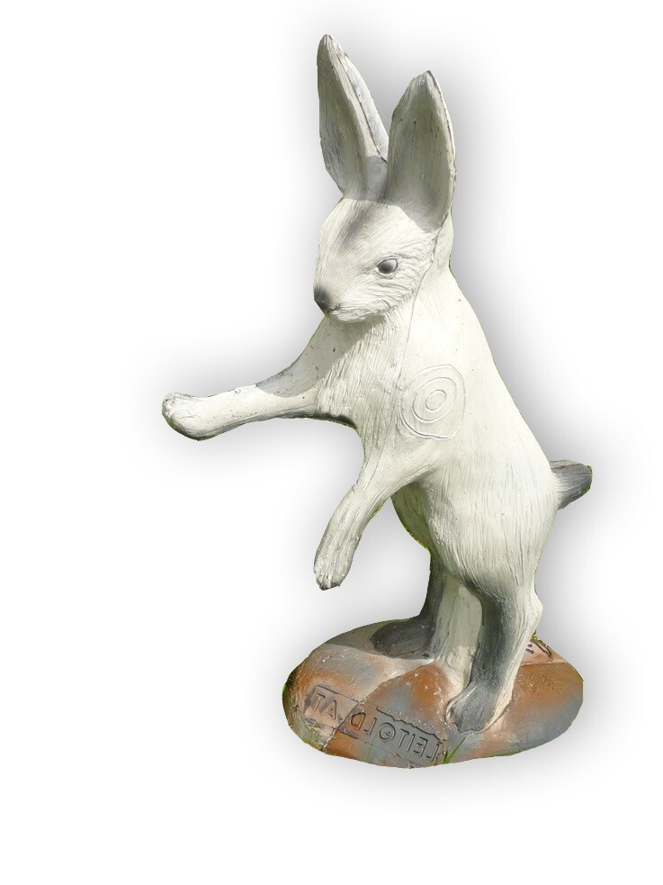 Leitold 3D Animal Snow Bunny Upright Standing