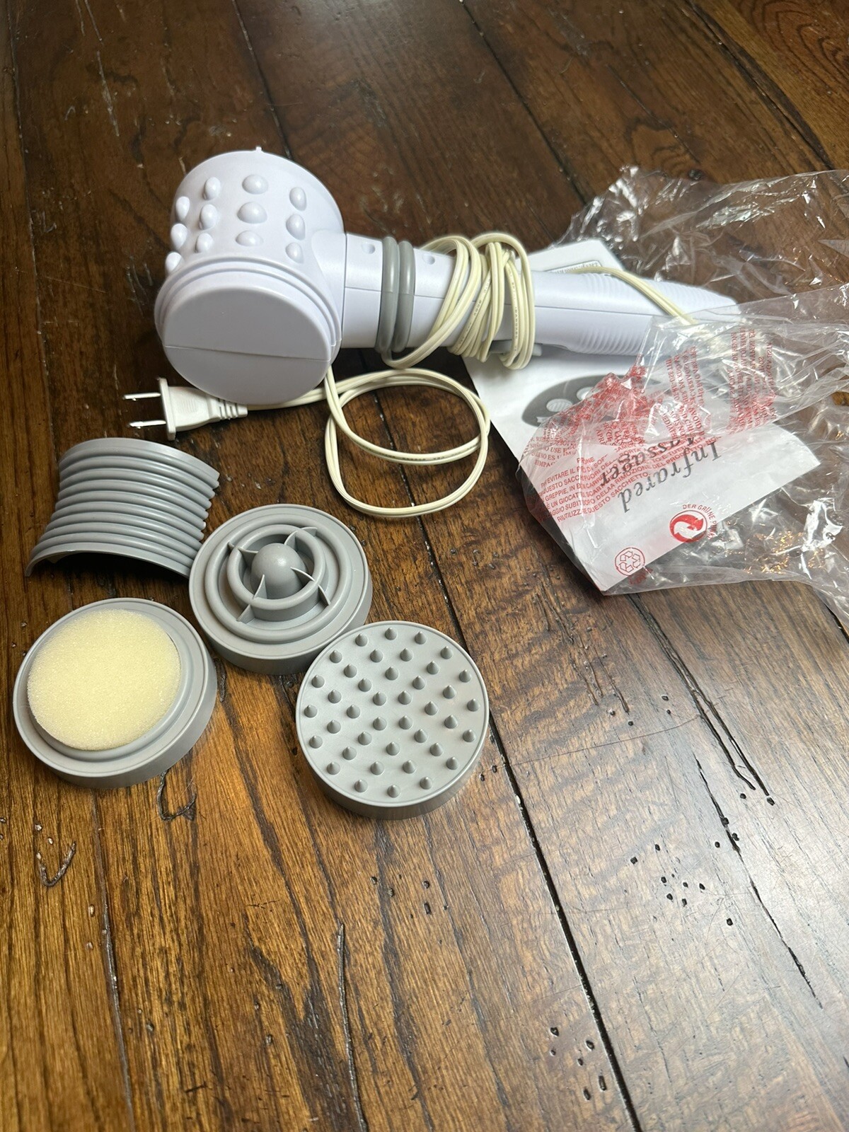 HANDHELD INFRARED ROTATING MASSAGE HEAD