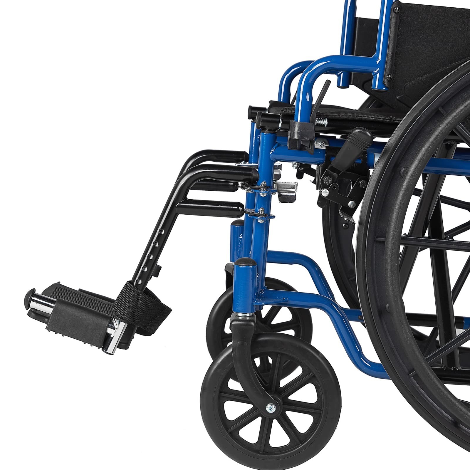 Wheelchair Elevating Legrests ，Composite Footplates Non-Padded Calf Suppo