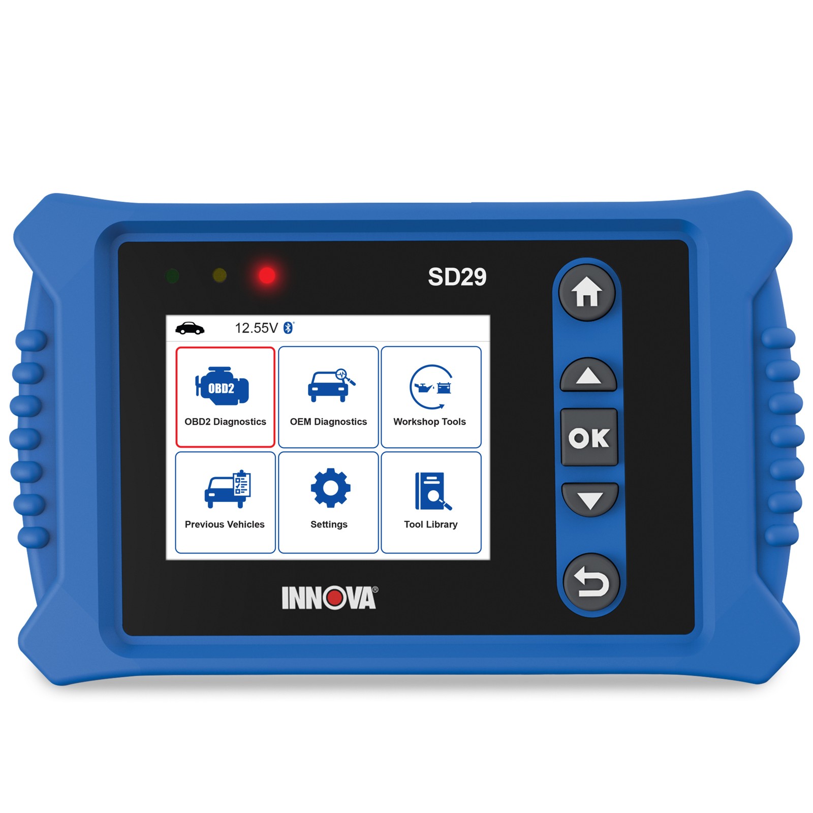 Innova SD29 OBD2 Scan Tool - Read/Erase ABS, Live Data, Free Fix & Part Recs