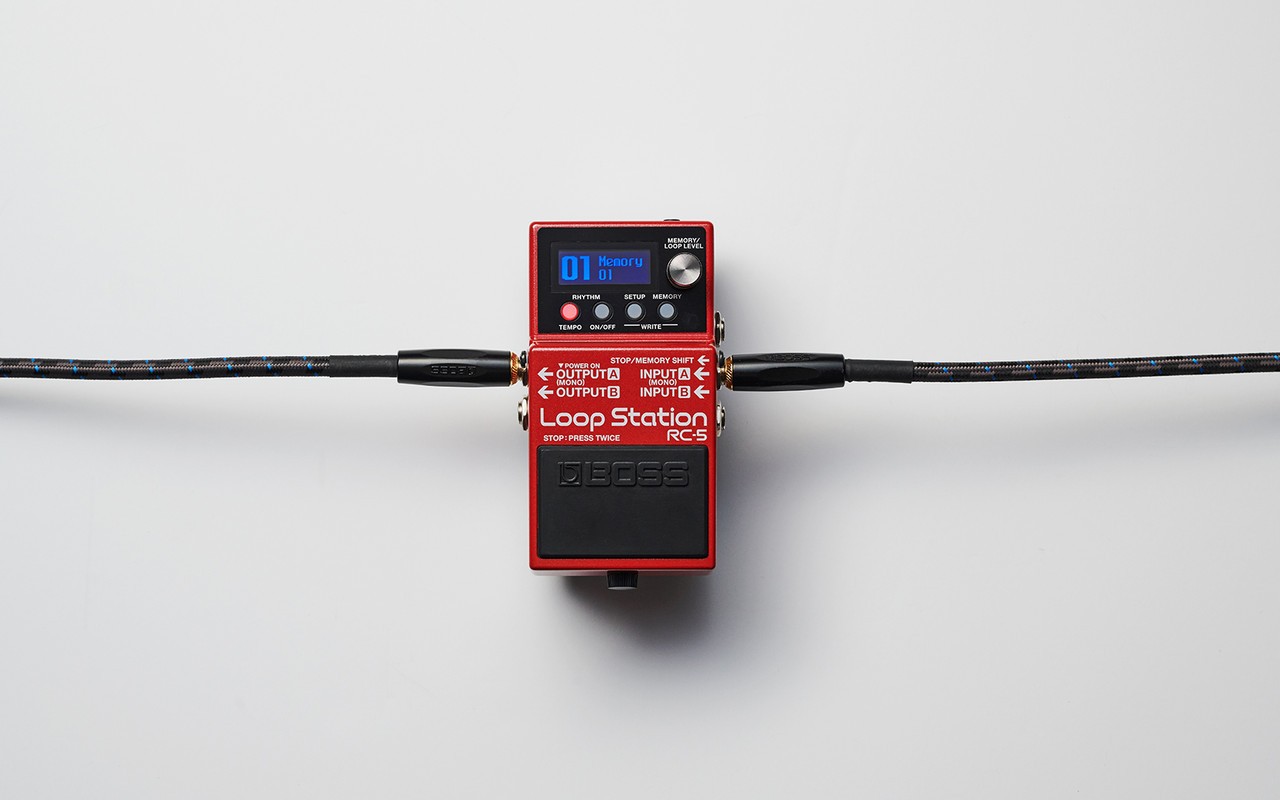 Boss RC-5 Loop Station,Your Essential Creative Companion Effect Pedal, W/MIDI Co