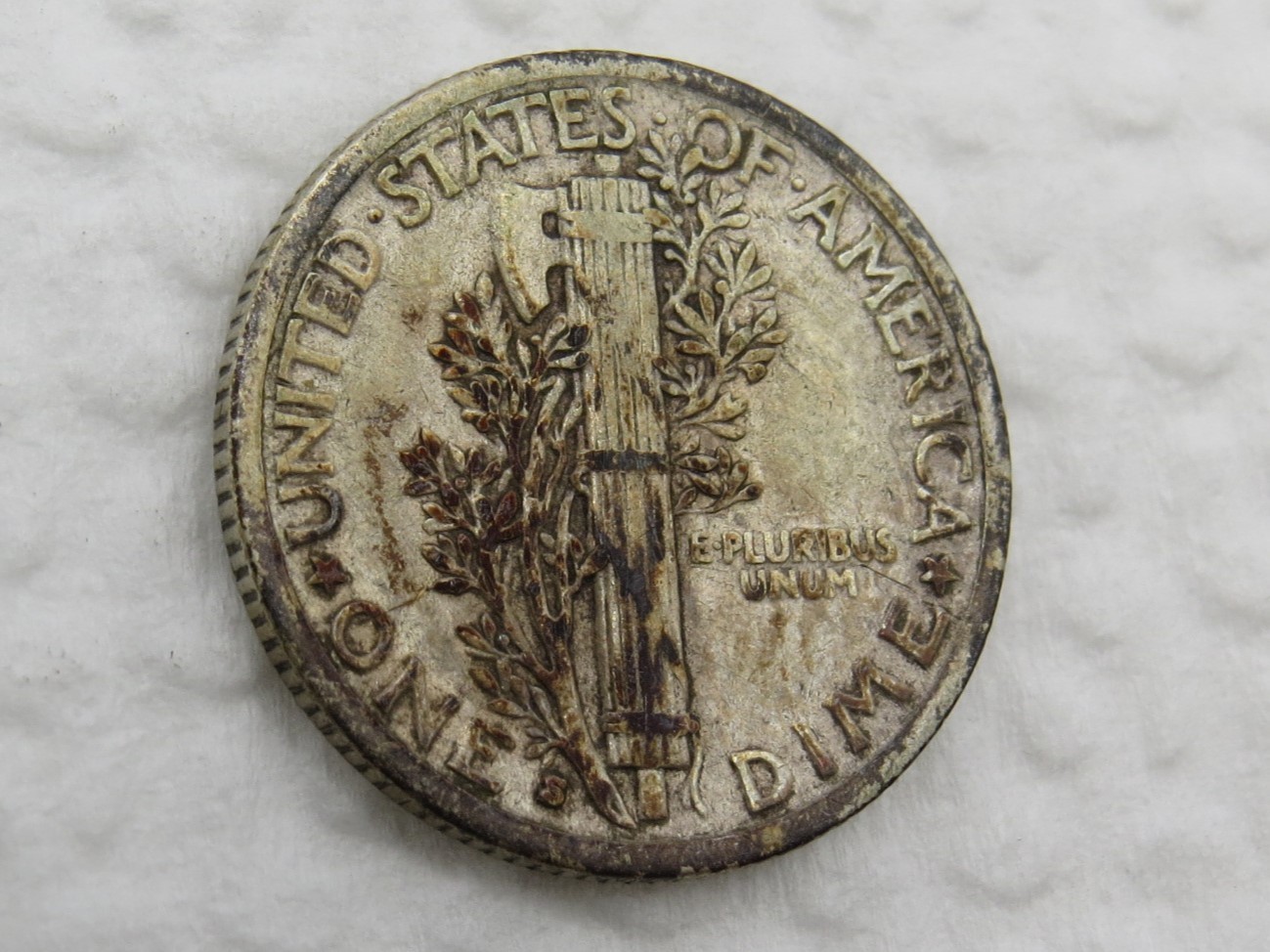 1929 S Mercury Dime - VF+ - 90% Silver 10 Cent US Coin - Better Date