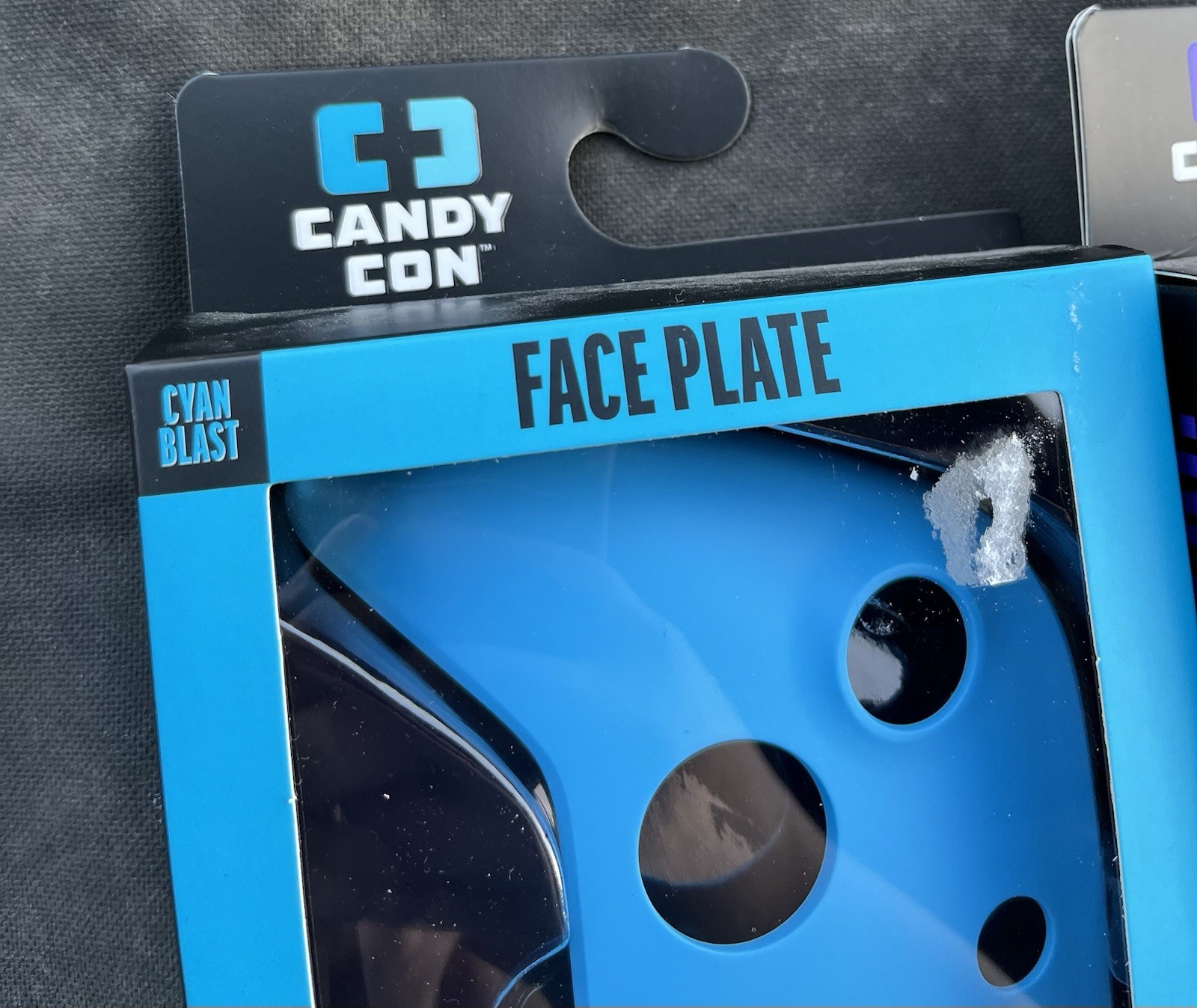 Candy Con Faceplate Cyan Blast & Midnight Purple for Wireless Controller Base U…