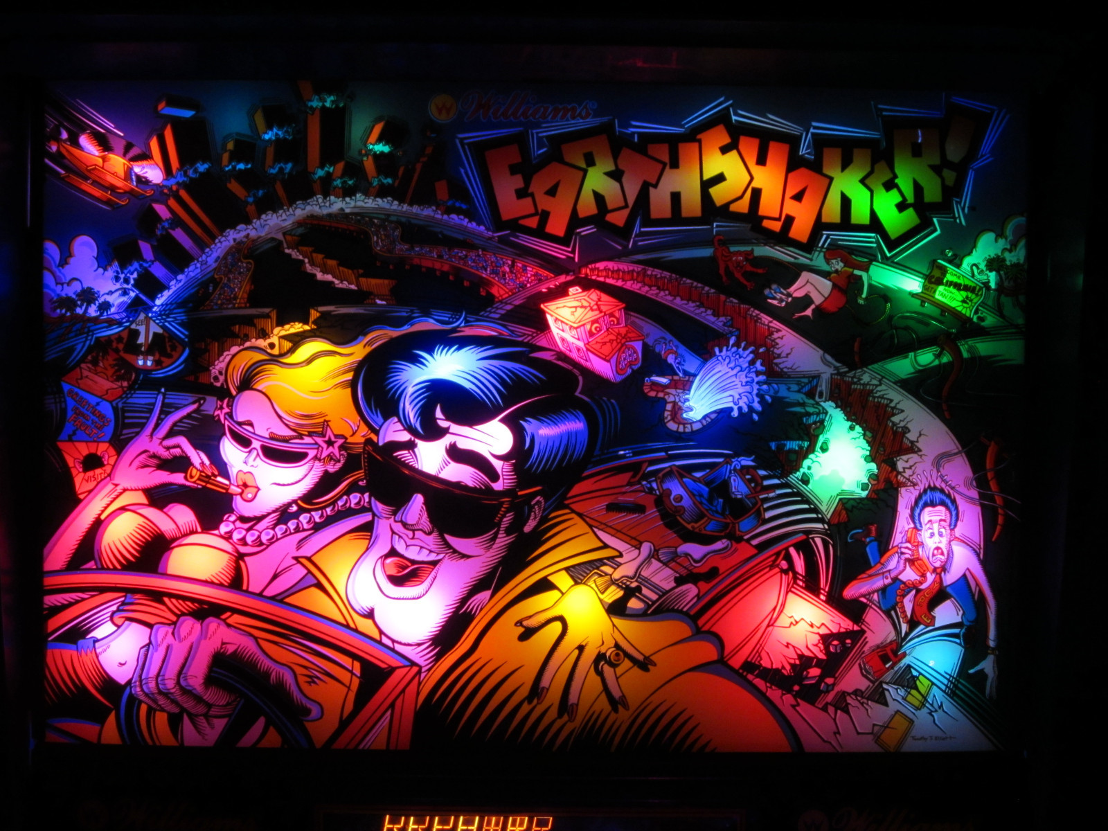 Earthshaker Complete LED Lighting Kit custom SUPER BRIGHT PINBALL LED KIT