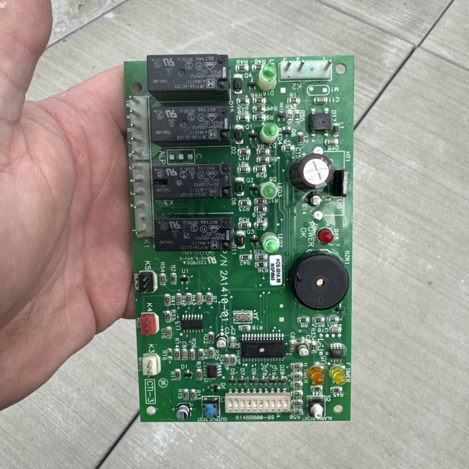 Hoshizaki 2A1410-01 Ice Machine Control Board Green