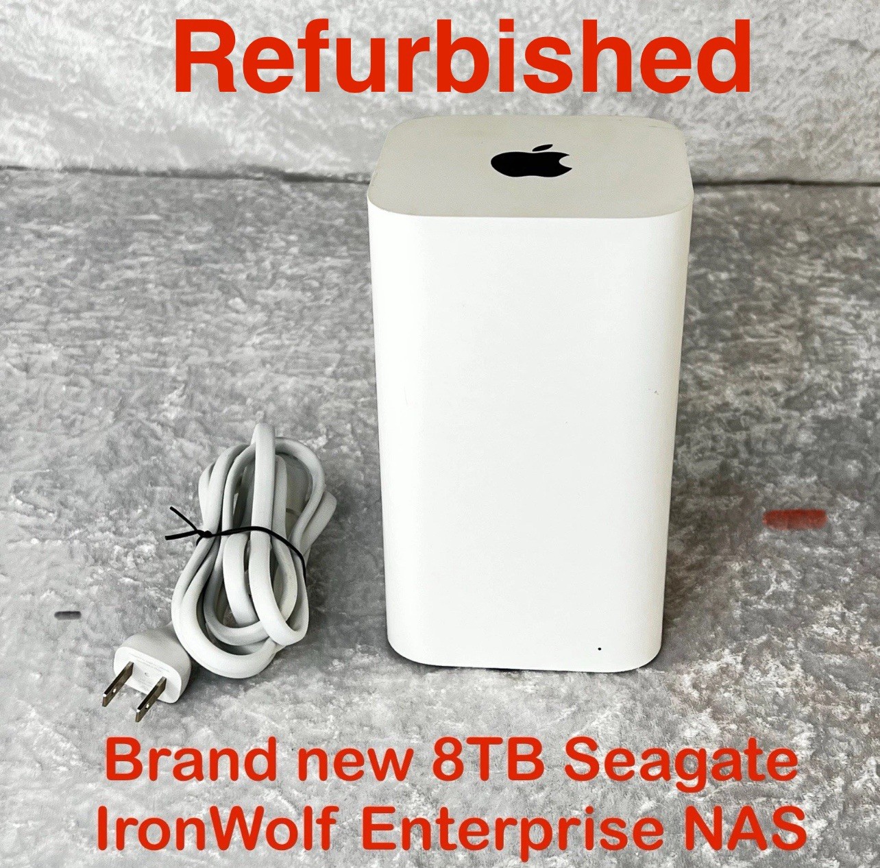 Apple AirPort Time Capsule Wireless Router IronWolf Pro NAS 8TB HDD A1470 *READ*