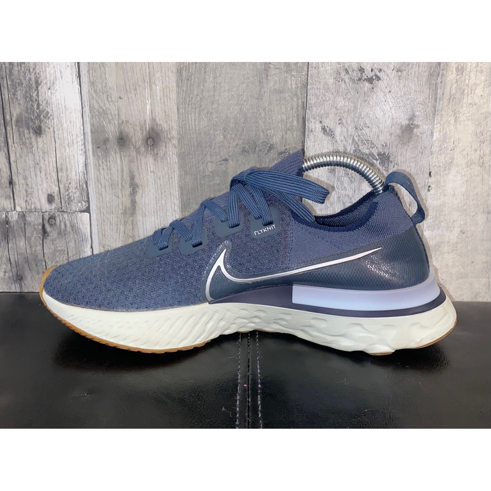 Nike React Infinity RunFlyknit Running Walking Shoes Navy Blue Men Size 8 ~READ