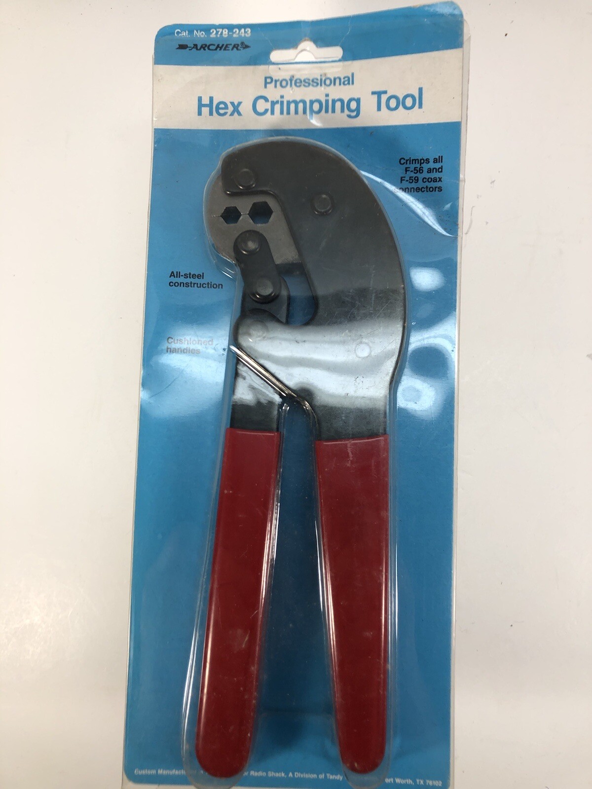 Archer Professional Hex Crimping Tool New