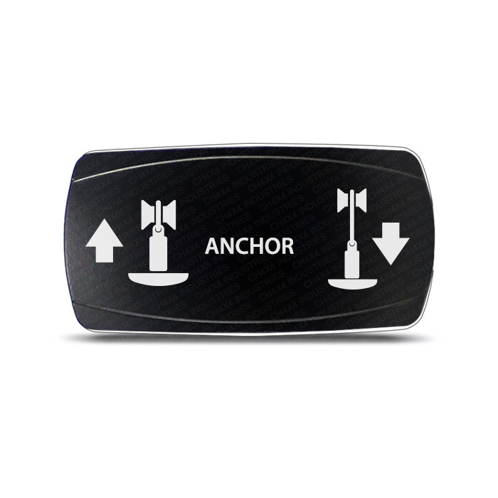 CH4X4 Marine Momentary Rocker Switch Anchor Symbol 2