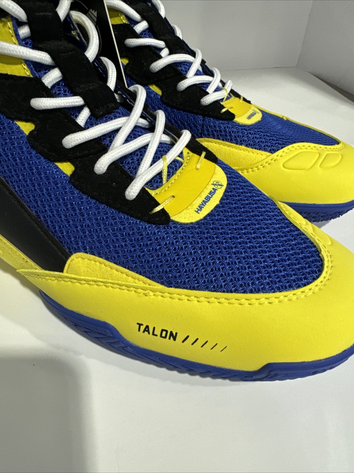 New Hayabusa Boxing Shoes Blue Sz 6