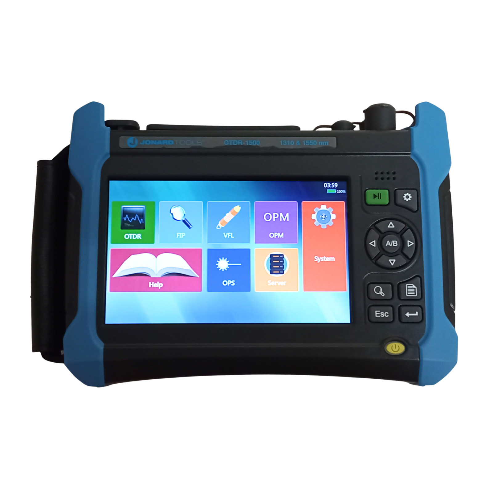 Jonard Tools OTDR-1500 7" Color Touch Screen Professional Multi-Function OTDR