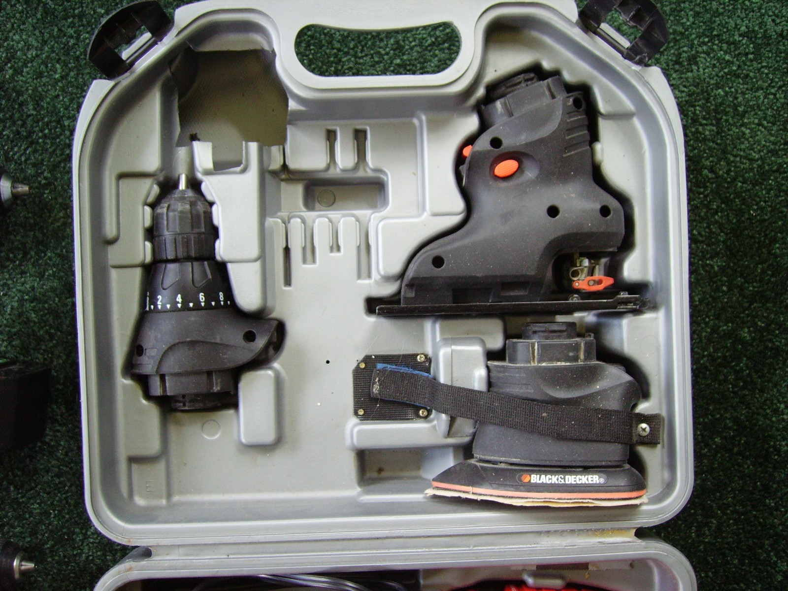 Black & Decker FIRESTORM 12v Drill Sander Jigsaw Case