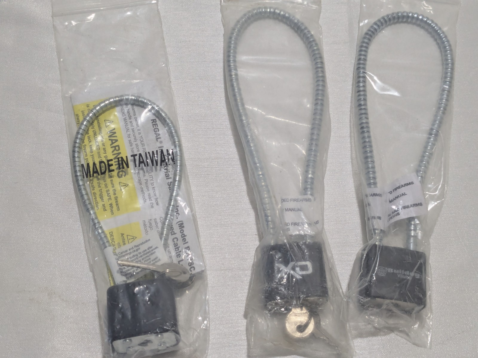 Rifle safety Lock with 2 keys new lock