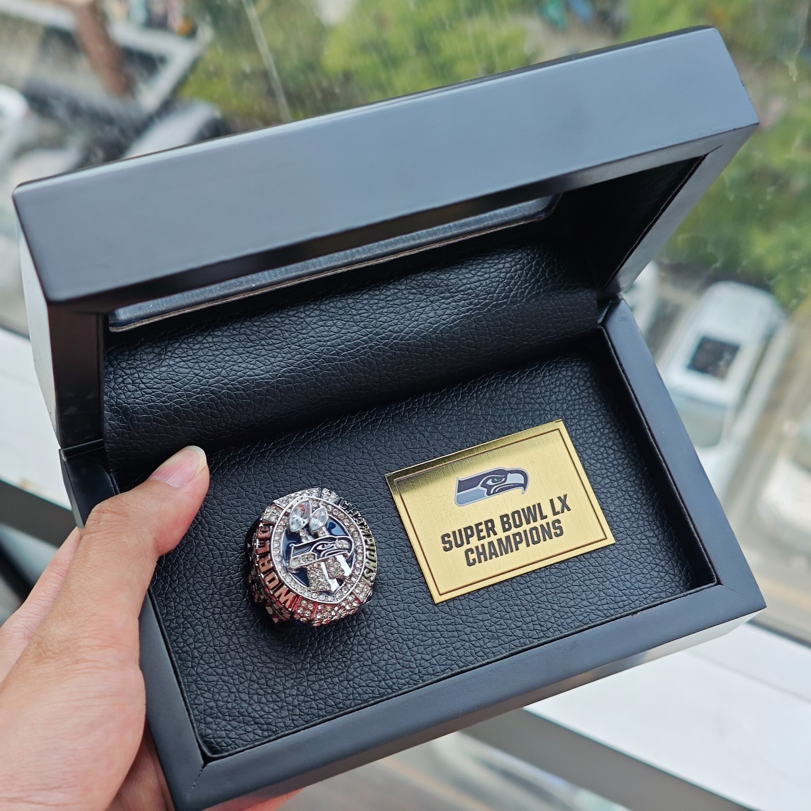 [Speculative Version] 2026 Seattle LX Football Championship Ring With Box