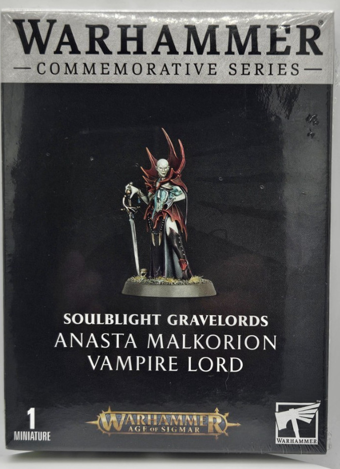 GW Warhammer Soulblight Gravelords Anasta Malkorion Vampire Lord OOP BNIB