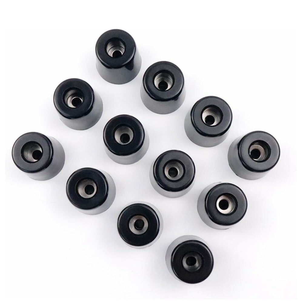 12x Rubber Table Chair Furniture Feet Leg Pads 1.25" x 1" x Height 1.2" C293