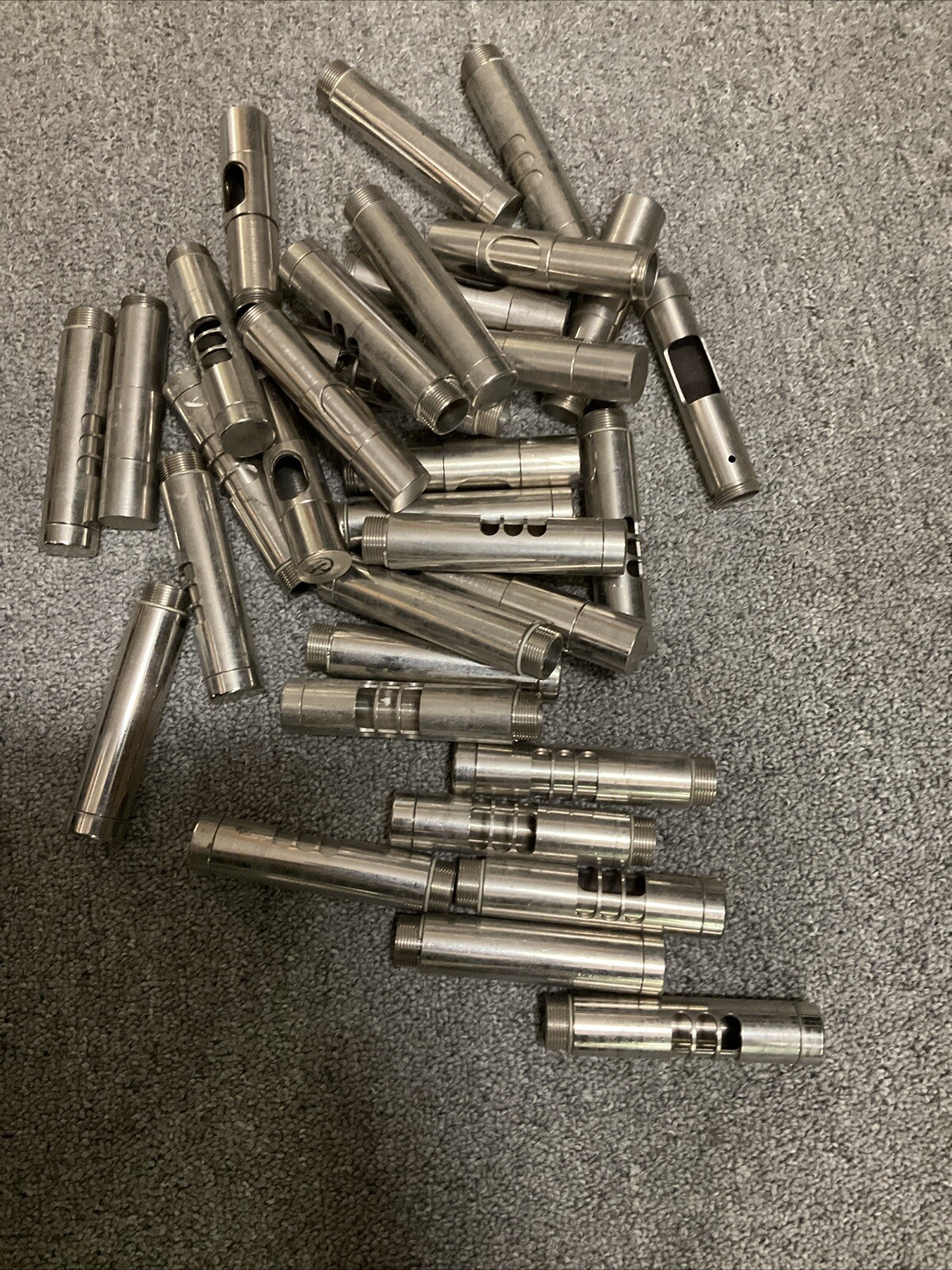 Lot of 34 Geiger Counter Probe Housing Only