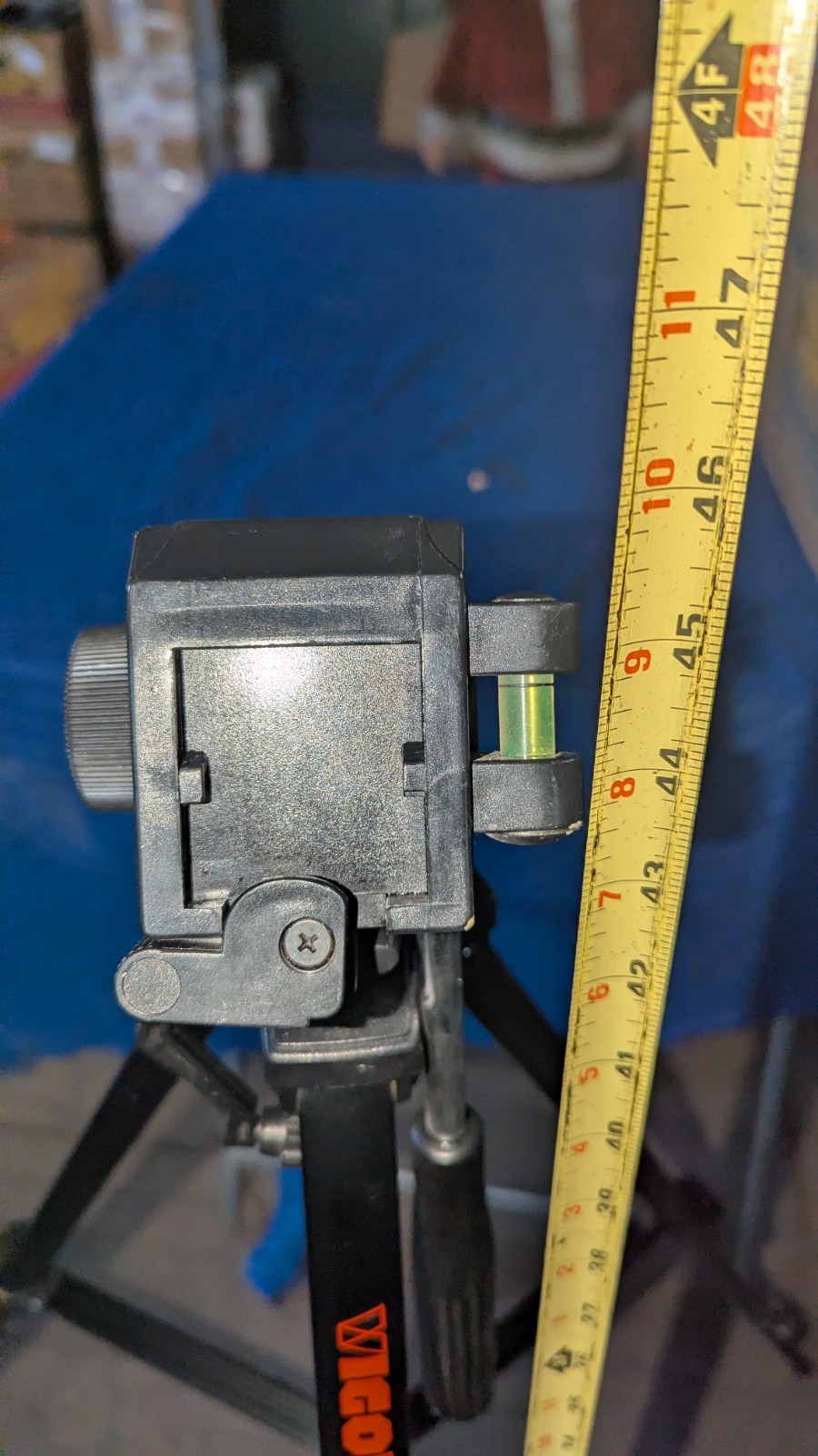 Vigor 725 Fluid Dynamic Tripod 21" - 45" Inch