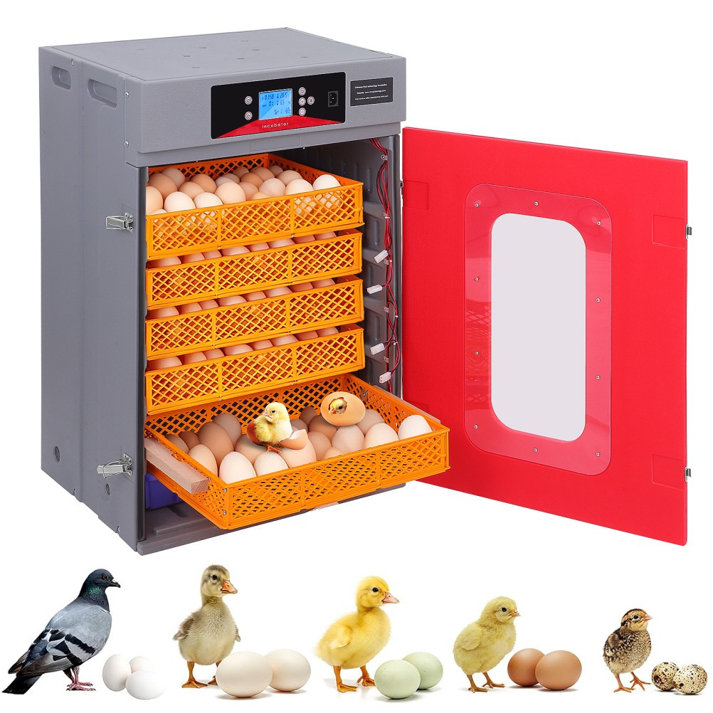 400 Egg Incubator Automatic Poultry Hatcher Auto Turning Temp & Humidity Control