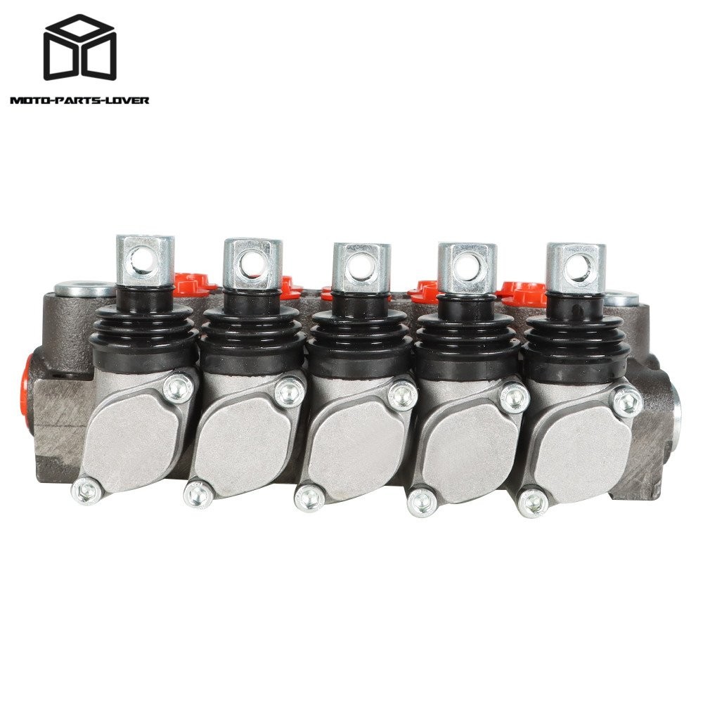 Hydraulic Directional Control Valve 13 GPM Double Acting SAE 5 Spool