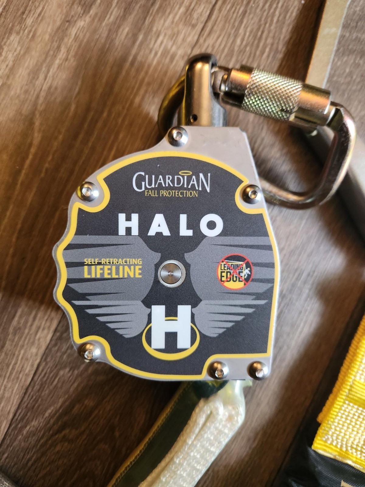 Guardian Fall Protection 10900 Retractable Lanyard - 11ft and Kwik Safety Harnes