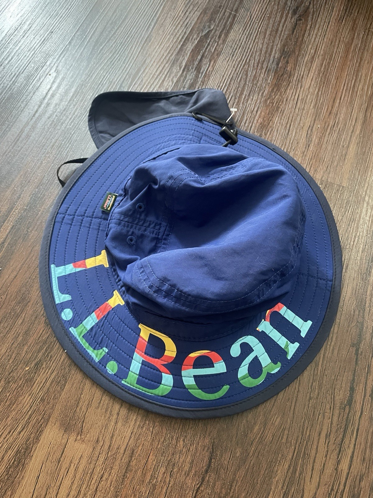 L.L. Bean Bucket Hat SMALL Unisex Blue Outdoor Fishing Camping Hiking NWOT