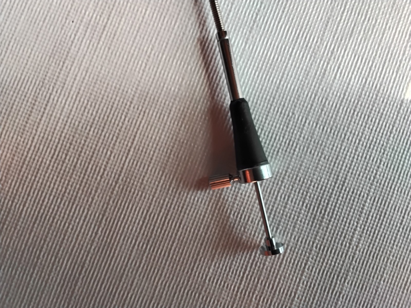 Mechanical Shutter Release Cable- Stainless- 5" with lock-tested