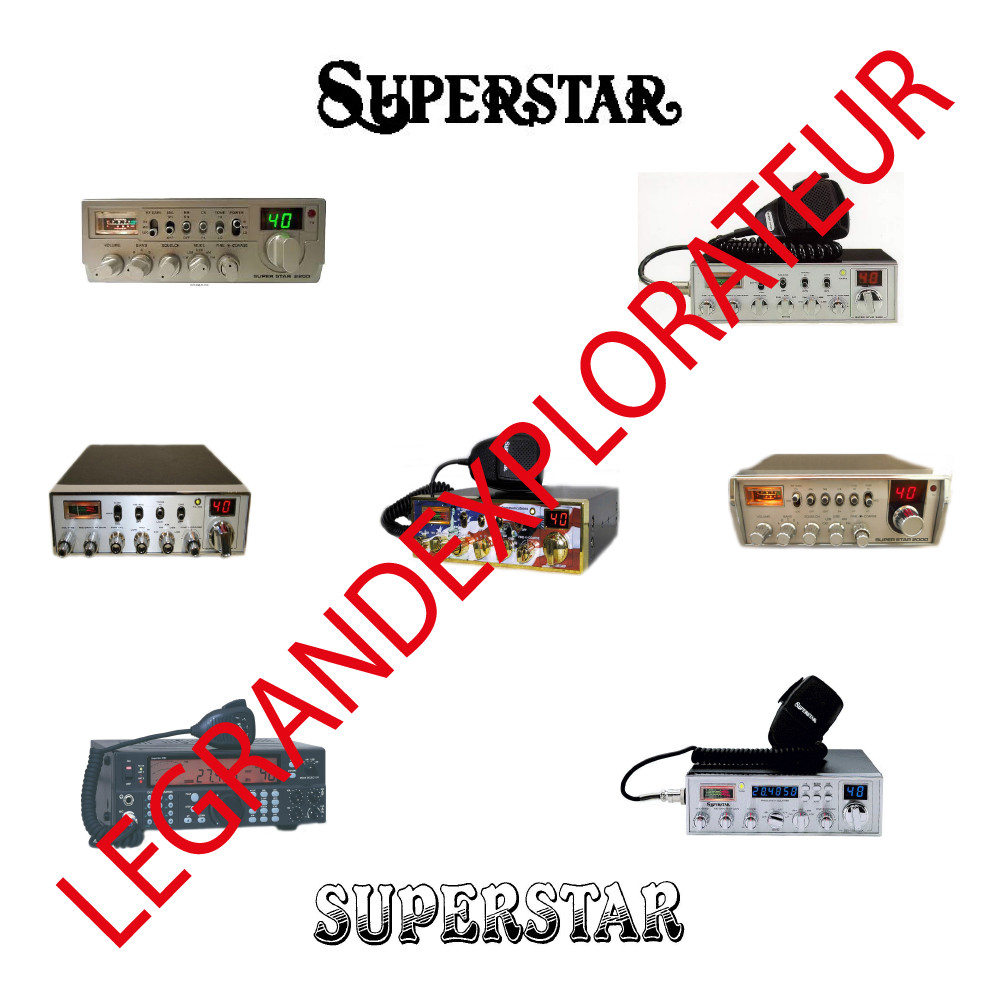 Ultimate  Superstar  CB Radio Operation Repair Service Manual  90 PDF on DVD