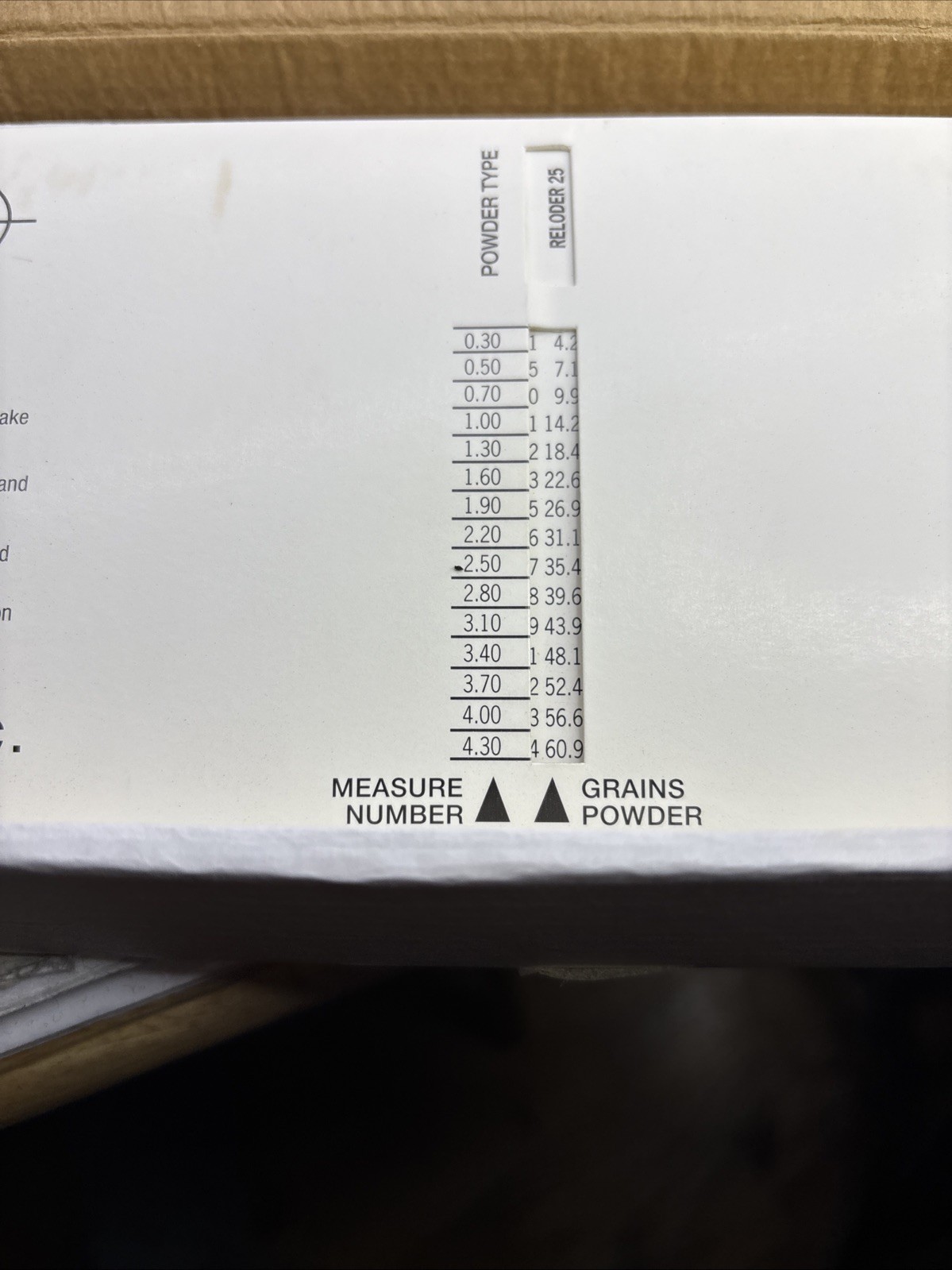 Lee Powder Measure Kit 14 Measures with Slide Card