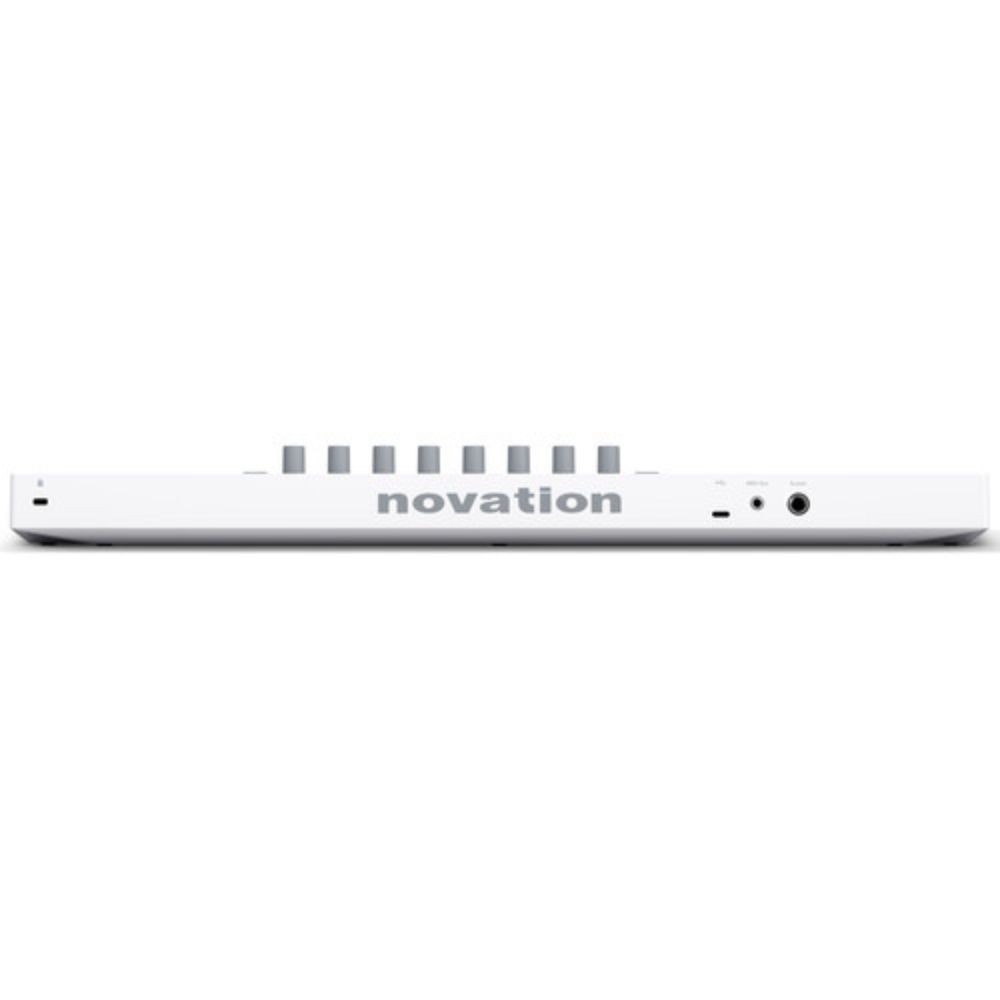 Novation Launchkey Mini 37 MK4 USB MIDI Keyboard Controller(White, 37 Mini Keys)