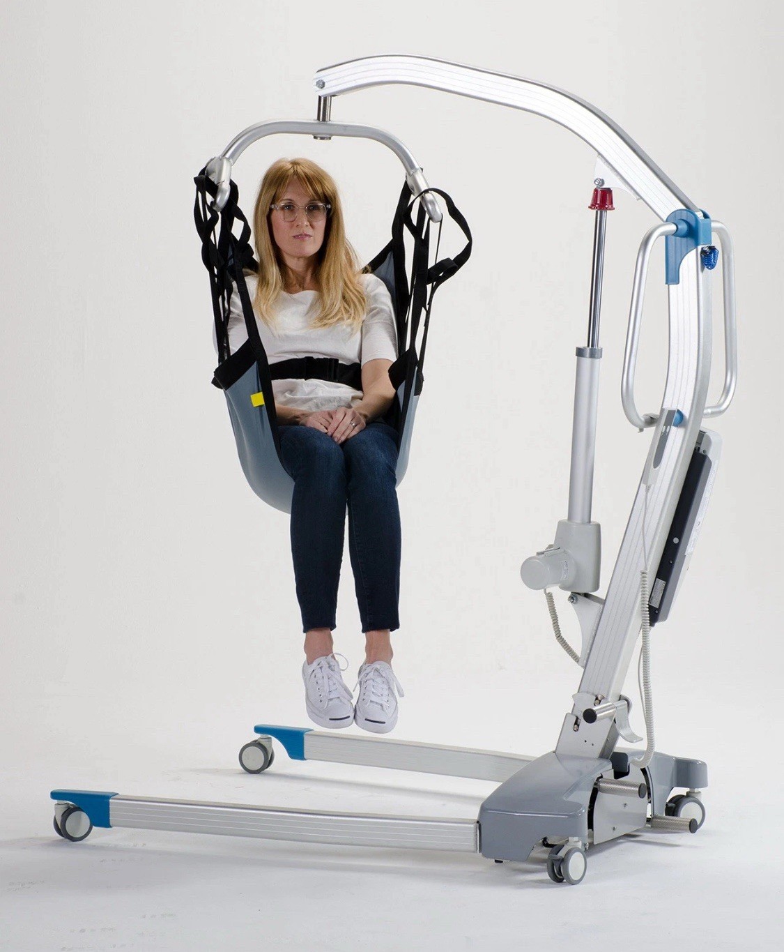 Patient Aid One Piece 600lbs 750L Lift Sling Positioning Strap Solid Polyester