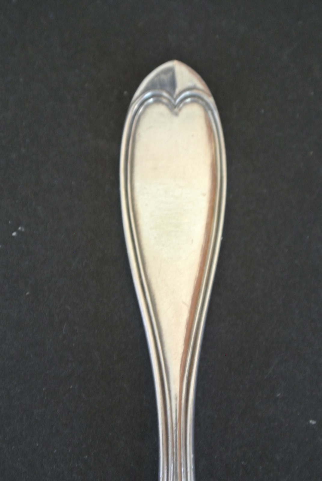 Antique Silverplate THREADED OVAL 5" Nut Pick
