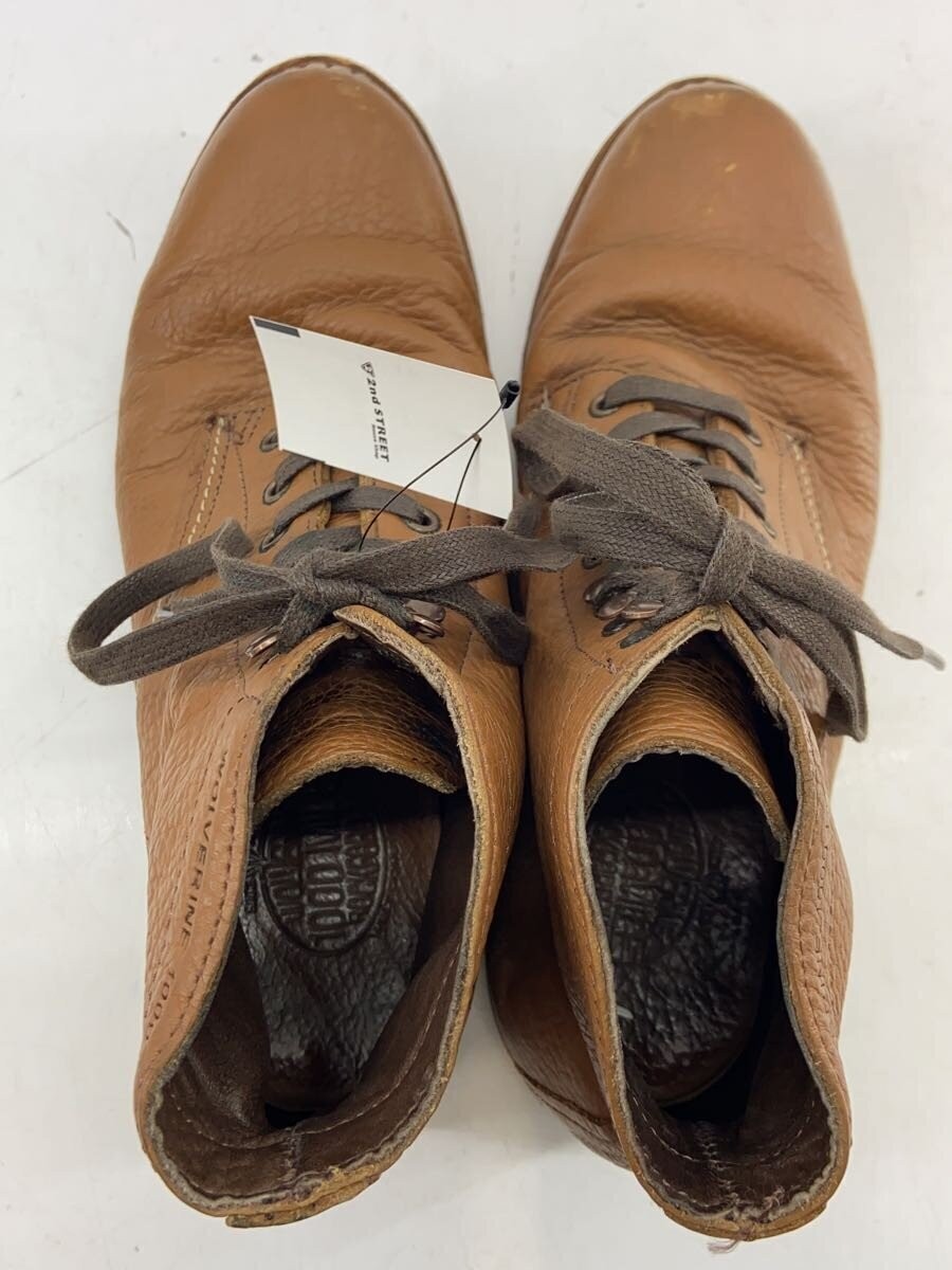 Wolverine Lace-Up Boots/Us8.5/Brw/Leather/W00910 3546