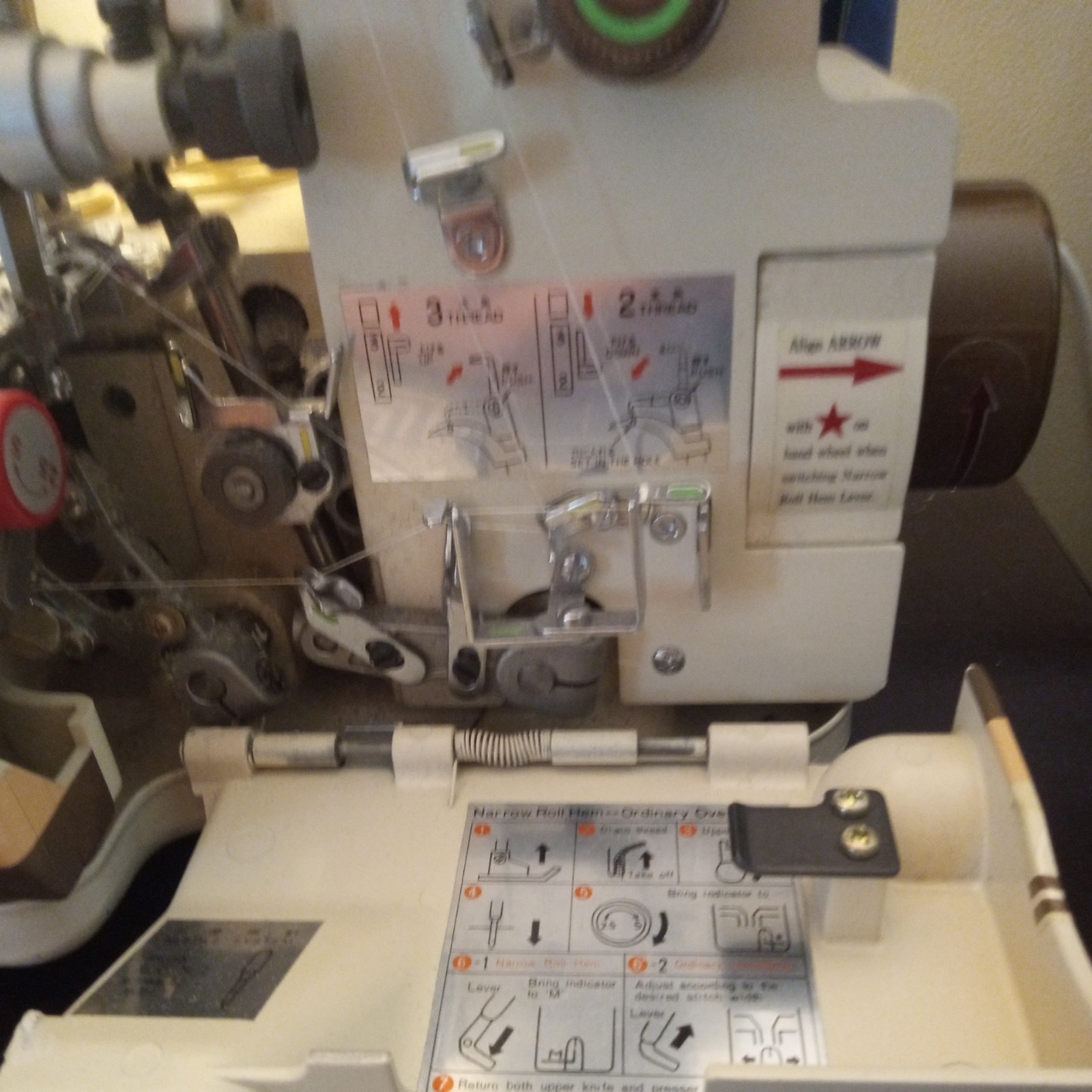 Baby lock machine