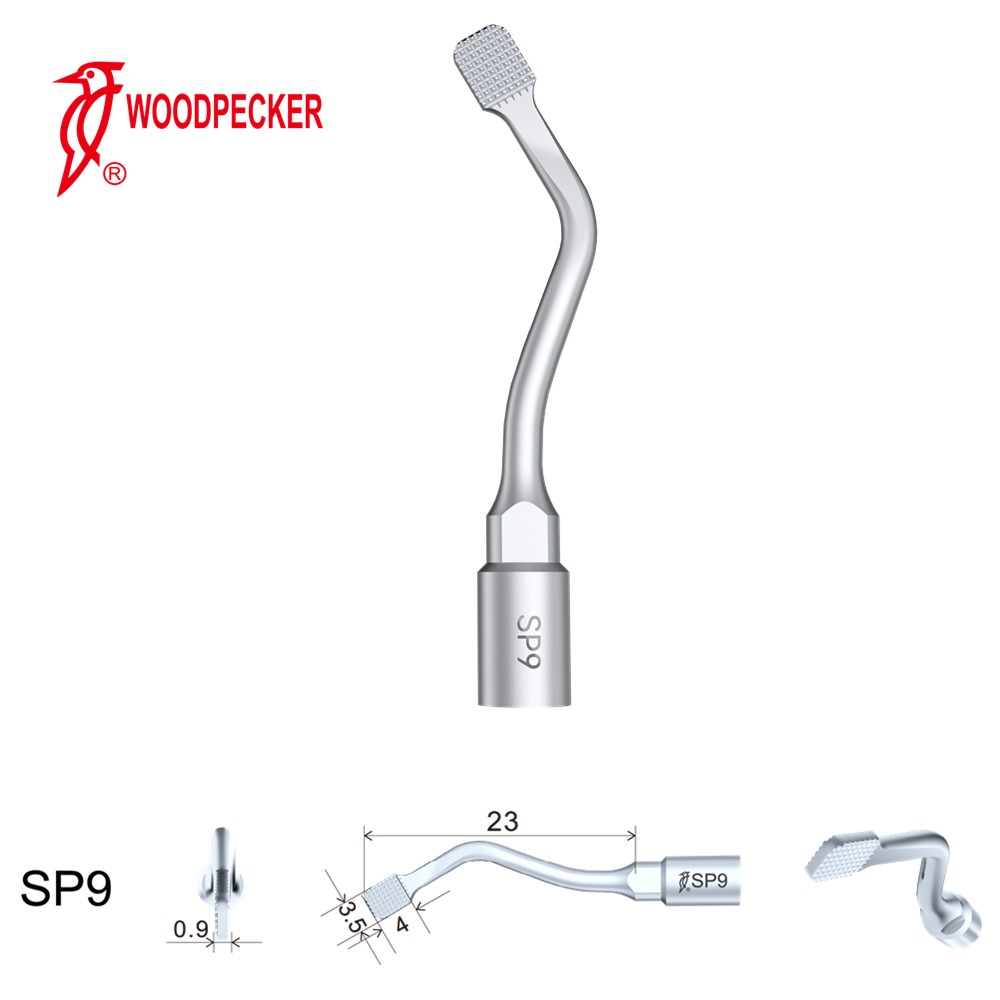 Woodpecker Piezo Periodontal Surgery Tips SP9 for Surgic Smart & AI Surgery